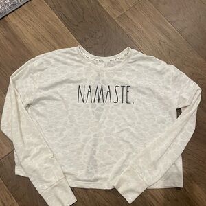 Rae Dunn White Laced Fabric